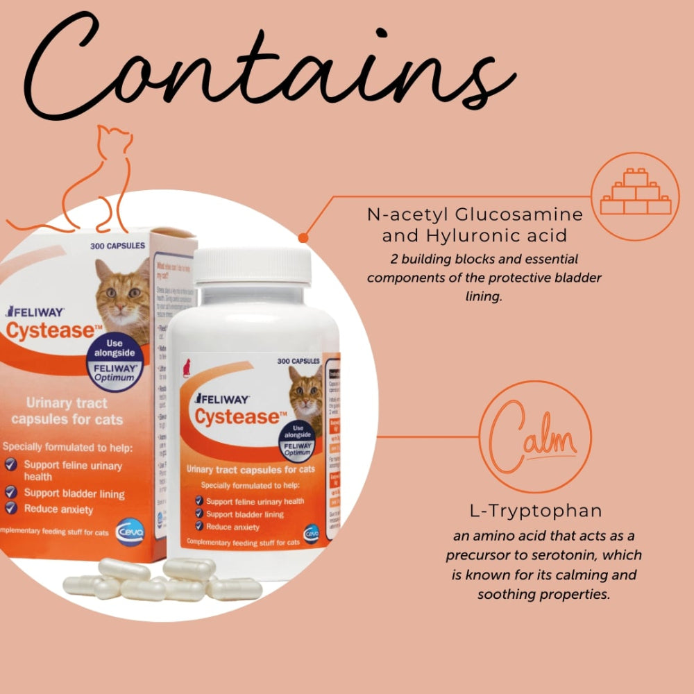FELIWAY Cystease | Urinary Tract Supplement for Cats