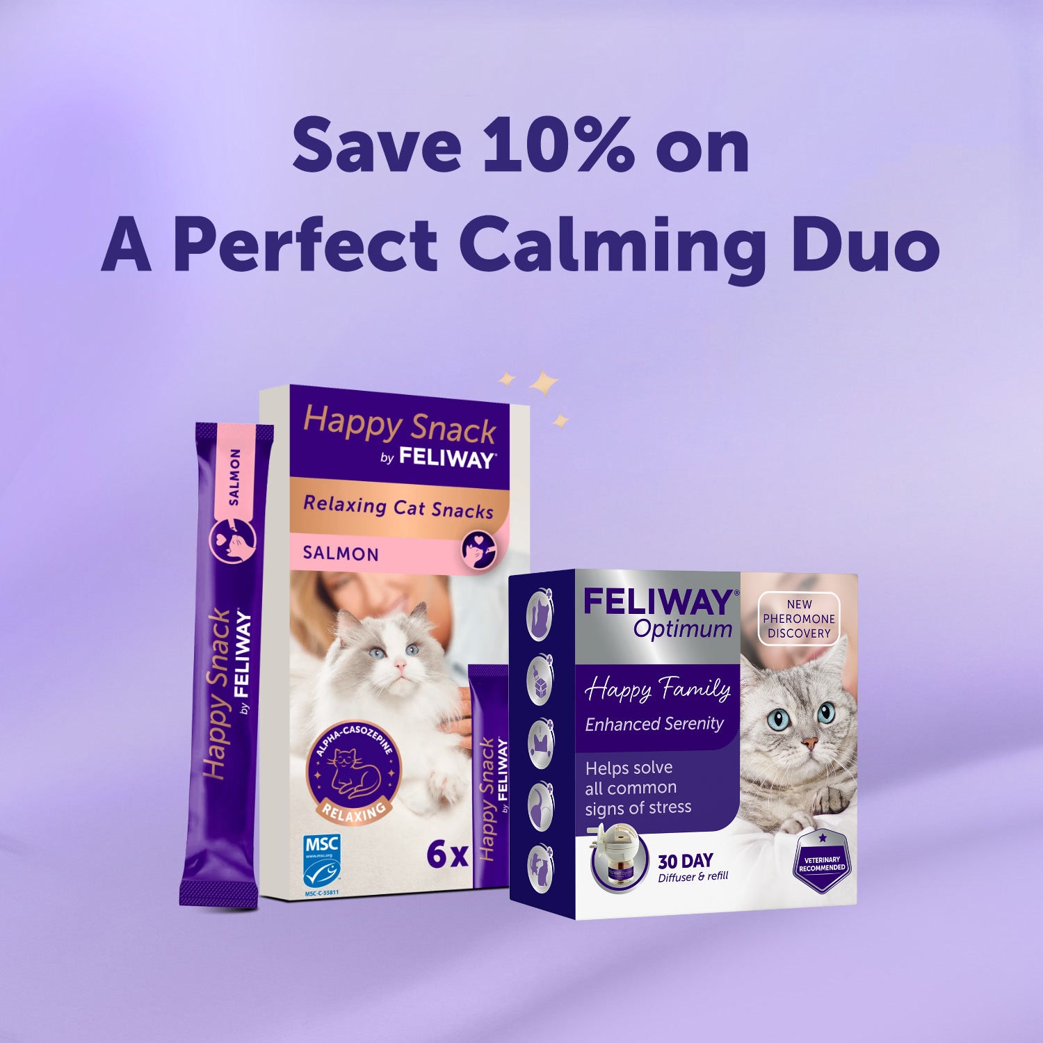 The Optimal Well-being routine - Salmon 6 sticks