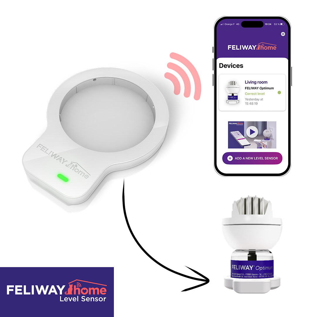 Cystease Diffuser FELIWAY home Level Sensor